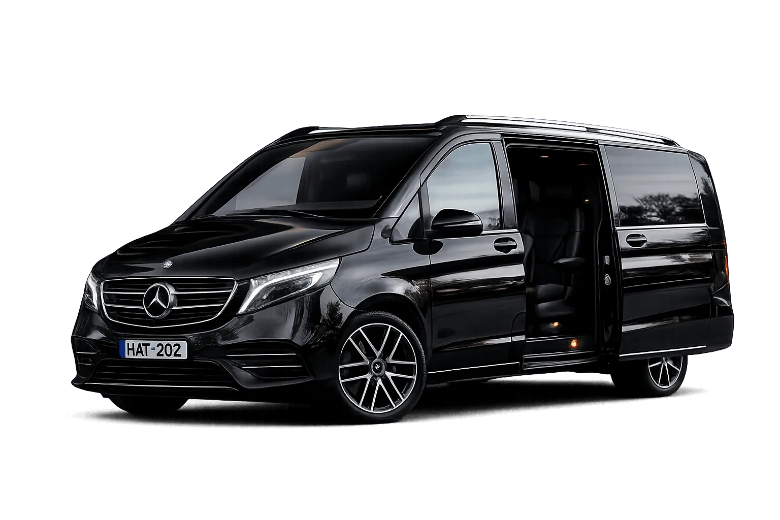 First Class Van — Mercedes-Benz V-Class luxury minivan for up to 7 passengers