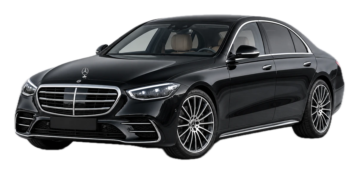S-Class (First Class) — Mercedes-Benz S-Class or EQS